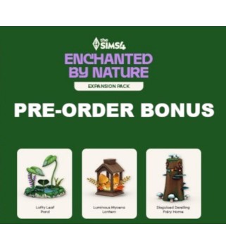 The Sims 4 - Enchanted by Nature - Pre-Order Bonus DLC Origin Key EUROPE